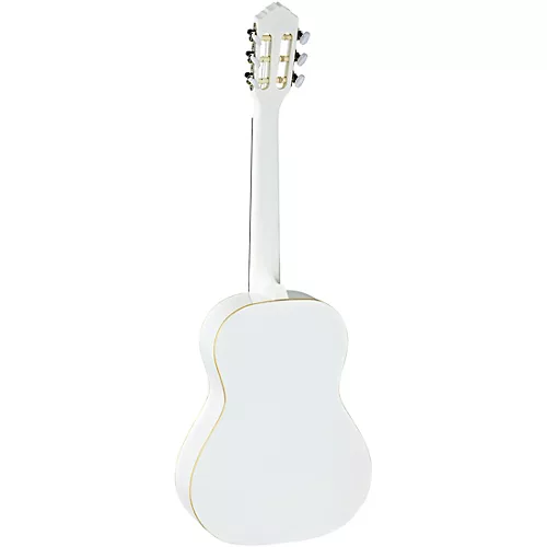 Ortega R121 Family Series 1/2 Size Classical Guitar White - musicians--Friend