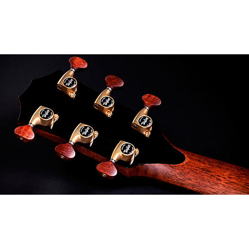 Taylor Custom All Figured AA Grade Hawaiian Koa Grand Auditorium Acoustic-Electric Guitar Natural - musicians--Friend