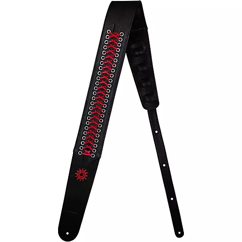 RICHTER Paul Landers Signature Series Guitar Strap Black 3.54 in. - musicians--Friend