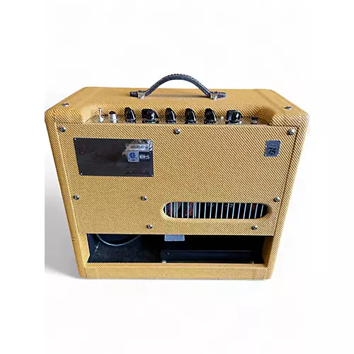 Used Fender BLUES JUNIOR LACQUERED TWEED Tube Guitar Combo Amp - musicians--Friend