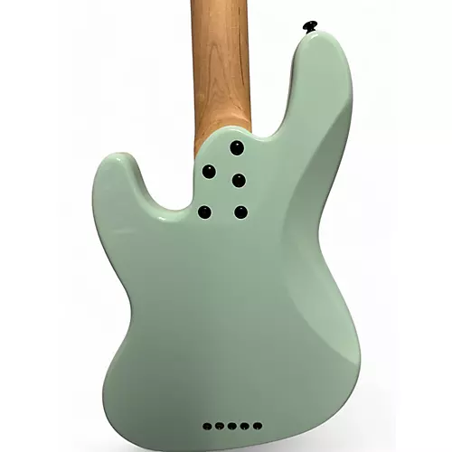Used Schecter Guitar Research J5 Seafoam Green Electric Bass Guitar Seafoam Green - musicians--Friend
