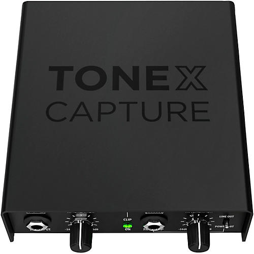 IK Multimedia ToneX CAPTURE Re-Amping and Tone-Sampling Box Black - musicians--Friend