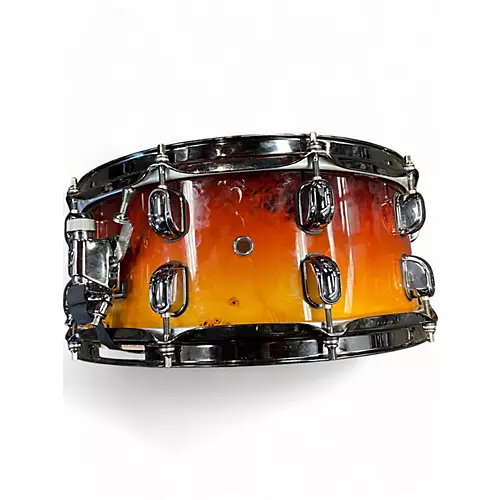 Used TAMA 14in S.L.P G-Kapur Amber Sunset Fade Drum Amber Sunset Fade 33 - musicians--Friend