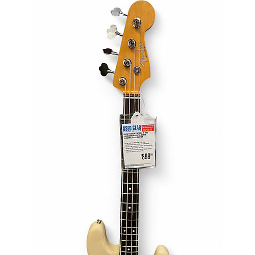 Used Fender Vintera II '60s Precision Olympic White Electric Bass Guitar Olympic White - musicians--Friend