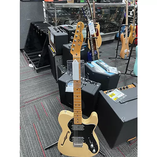 Used Fender Classic Series '72 Telecaster Thinline Butterscotch Blonde Hollow Body Electric Guitar Butterscotch Blonde - musicians--Friend