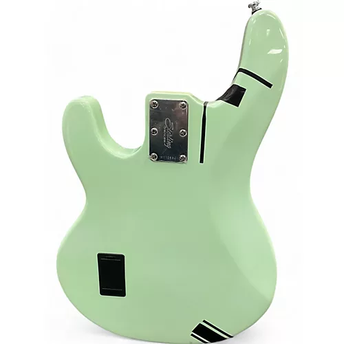 Used Sterling by Music Man Sub 4 Mint Green Electric Bass Guitar Mint Green - musicians--Friend