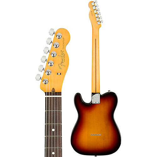 Fender American Professional II Telecaster Rosewood Fingerboard Electric Guitar Mystic Surf Green - musicians--Friend