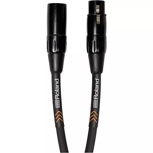 Roland Black Series XLR Microphone Cable 20 ft. Black - musicians--Friend