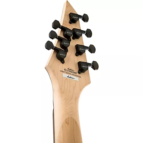 Jackson X Series Dinky Arch Top DKAF7 MS 7-String Electric Guitar Gloss Black - musicians--Friend