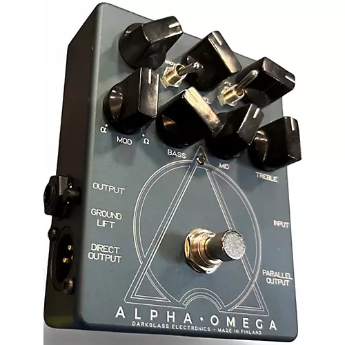 Used Darkglass ALPHA OMEGA Bass Preamp - musicians--Friend