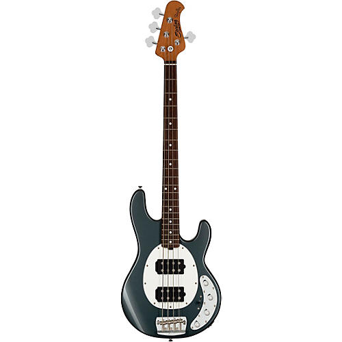 Sterling by Music Man StingRay RAY34 HH Bass Charcoal Frost - musicians--Friend