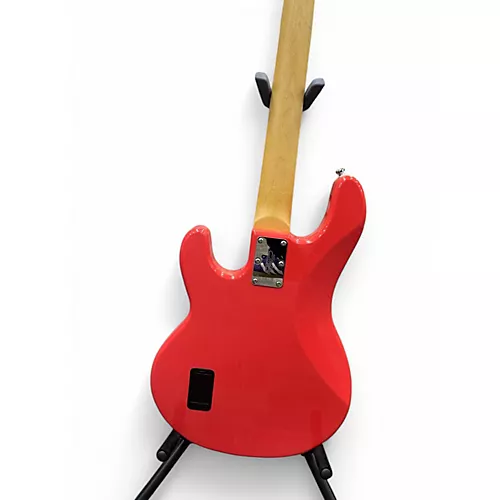 Used Sterling by Music Man Sub 4 Fiesta Red Electric Bass Guitar Fiesta Red - musicians--Friend