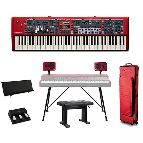 Nord Stage 4 Compact 73-Key Keyboard Complete Bundle - musicians--Friend