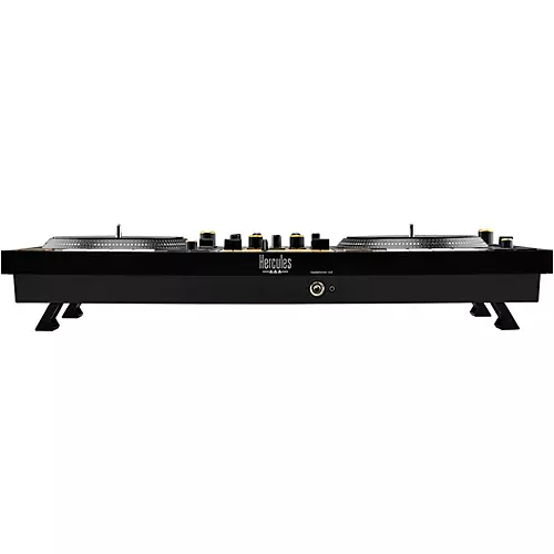 Hercules DJ DJControl Inpulse T7 Premium Edition 2-Channel Motorized DJ Controller With Premium Fader Module and Travel Bag Gold - musicians--Friend