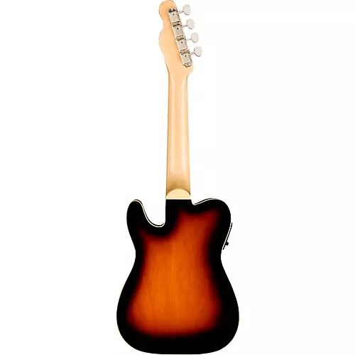 Fender Fullerton Telecaster Acoustic-Electric Ukulele Black - musicians--Friend
