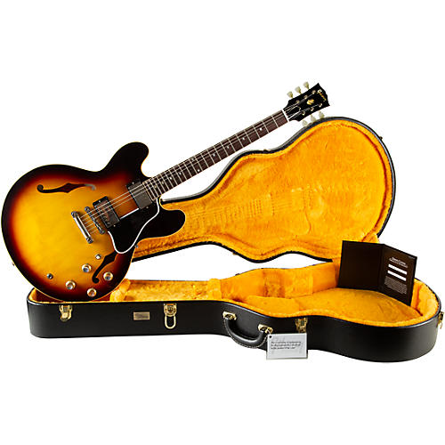 Gibson Custom 1961 ES-335 Reissue VOS Semi-Hollow Electric Guitar Sixties Cherry - musicians--Friend