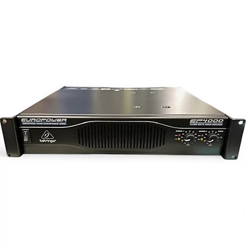 Used Behringer Europower EP4000 Power Amp - musicians--Friend