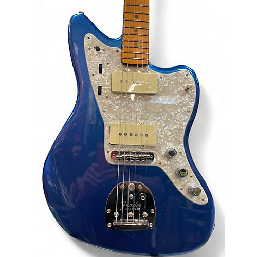 Used Fender American Ultra Jazzmaster Cobra Blue Solid Body Electric Guitar Cobra Blue - musicians--Friend
