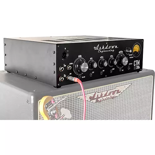 Ashdown CTM200 200W Rackmount Bass Amp Head Black - musicians--Friend