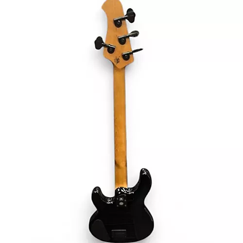 Used Ernie Ball Music Man MUSIC MAN DARK RAY Black Electric Bass Guitar Black - musicians--Friend