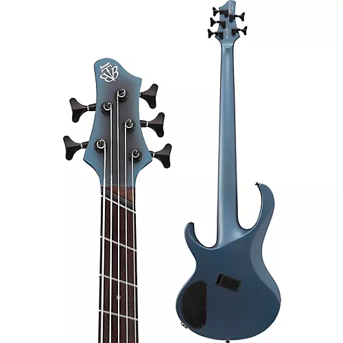 Ibanez BTB605MS 5-String Multi-Scale Electric Bass Midnight Arctic Ocean Matte - musicians--Friend