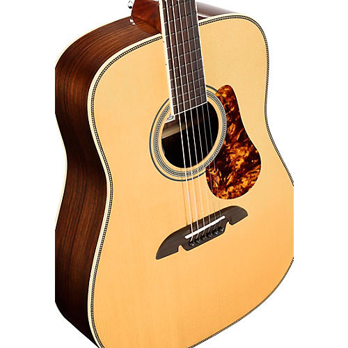 Alvarez MD70 Herringbone Dreadnought Acoustic Guitar Natural - musicians--Friend