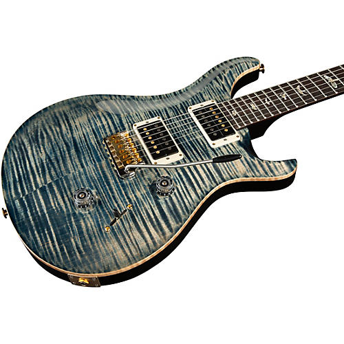 PRS Custom 24 10-Top Electric Guitar Black Gold Wraparound Burst - musicians--Friend