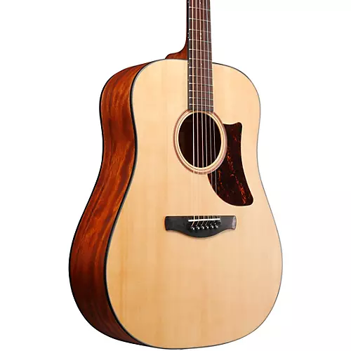 Ibanez AAD100 Advanced Acoustic Solid Top Dreadnought Guitar Open Pore Satin Natural - musicians--Friend