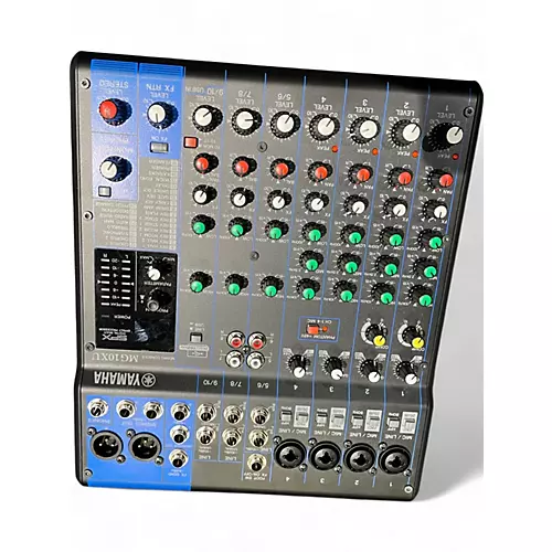 Used Yamaha MG10XU 10 Channel Mixer with Effects Unpowered Mixer - musicians--Friend