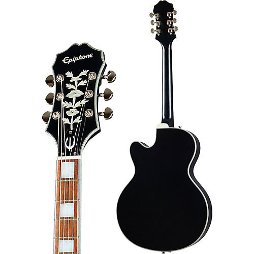 Epiphone Emperor Swingster Hollowbody Electric Guitar Delta Blue Metallic - musicians--Friend