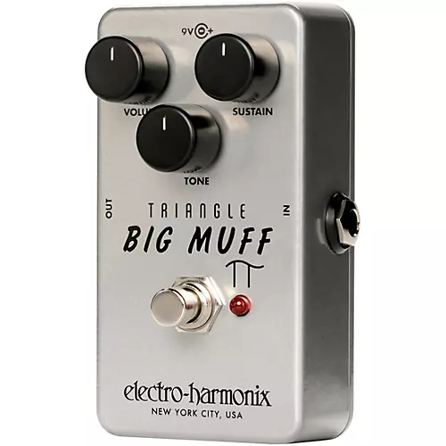 Electro-Harmonix Triangle Big Muff Pi Distortion/Sustainer Effects Pedal - musicians--Friend