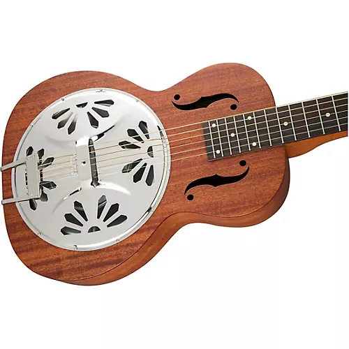 Gretsch Guitars G9210 Boxcar Square-Neck Resonator Guitar With Padauk Fingerboard Natural - musicians--Friend