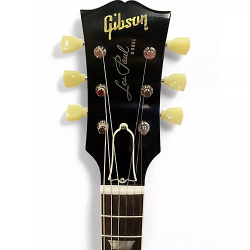Used 2025 Gibson 1957 Les Paul Reissue VOS Gold Solid Body Electric Guitar Gold - musicians--Friend