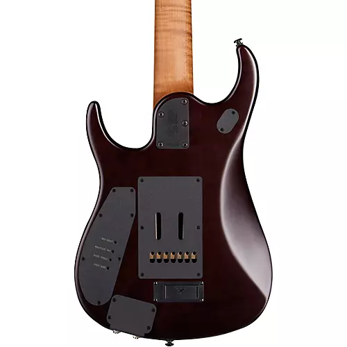 Ernie Ball Music Man JP15 7 7-String Flamed Maple Top Electric Guitar Cerulean Paradise - musicians--Friend