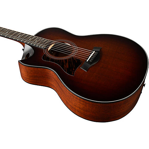 Taylor 326ce Left-Handed Grand Symphony Acoustic Electric Guitar Shaded Edge Burst - musicians--Friend