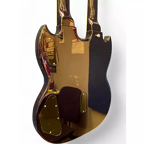 Used 2019 Gibson EDS1275F SG Double Neck Purple Solid Body Electric Guitar Purple - musicians--Friend