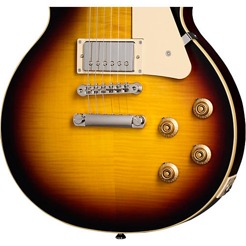 Epiphone Inspired by Gibson Custom 1959 Les Paul Standard Electric Guitar Iced Tea Burst - musicians--Friend