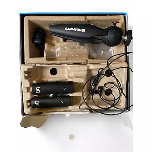 Used Sennheiser XSW-D Portable Lav Mobile Kit With XSW-D Portable Lavalier Set, Manfrotto PIXI Mini Tripod And Smartphone Clamp Lavalier Wireless System - musicians--Friend