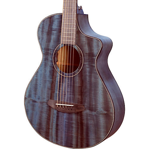 Breedlove Oregon Concertina Myrtlewood Cutaway Acoustic-Electric Guitar Natural - musicians--Friend