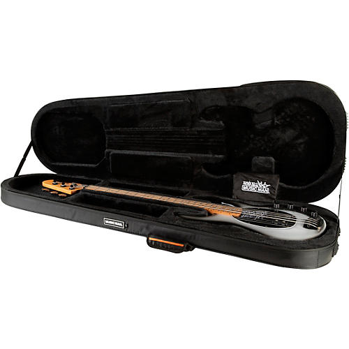Ernie Ball Music Man StingRay Special H Electric Bass Guitar Black and Chrome - musicians--Friend