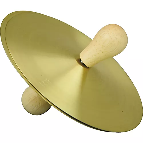 Rhythm Band Brass Cymbals With Knobs 7 in. Pair With Handles - musicians--Friend