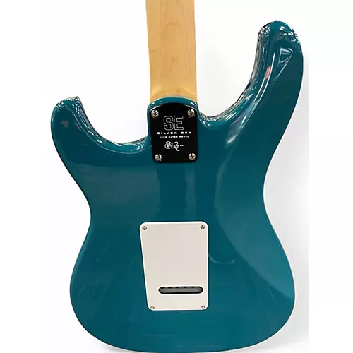 Used PRS SE Silver Sky John Mayer Signature Nylon Blue Solid Body Electric Guitar Nylon Blue - musicians--Friend