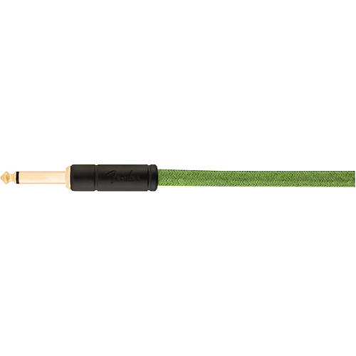 Fender Festival Pure Hemp Straight to Angle Instrument Cable 18.6 ft. Natural - musicians--Friend