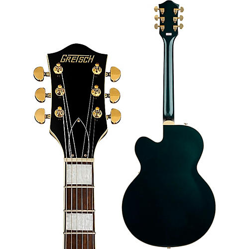 Gretsch Guitars G2420TG Streamliner Hollowbody With Bigsby LTD Electric Guitar Cadillac Green - musicians--Friend