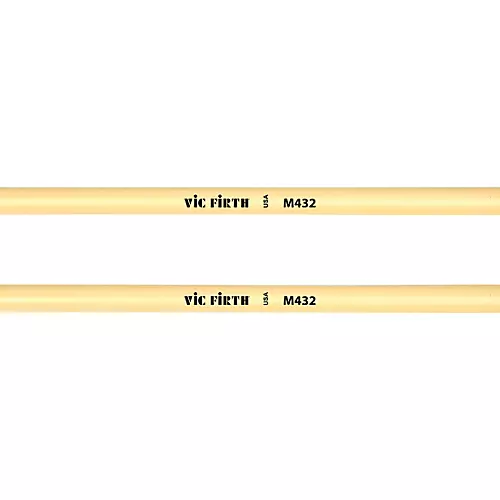 Vic Firth Articulate Series Lexan Keyboard Mallets 1 in. Round Brass Weighted - musicians--Friend