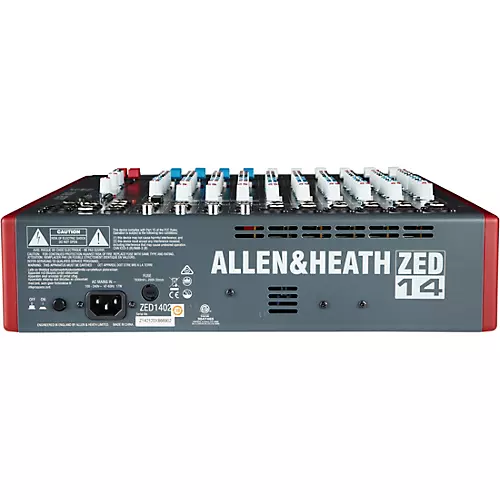 Allen & Heath ZED-14 USB Mixing Console - musicians--Friend