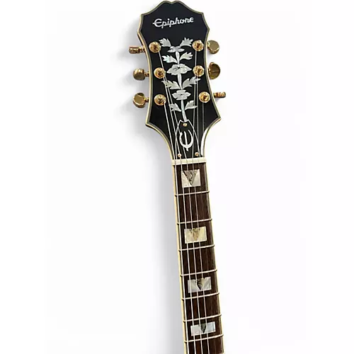 Used 2023 Epiphone Broadway Wine Red Hollow Body Electric Guitar Wine Red - musicians--Friend