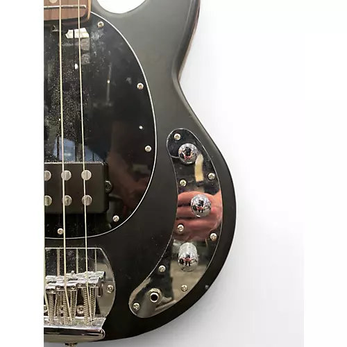 Used Sterling by Music Man STINGRAY Black Electric Bass Guitar Black - musicians--Friend