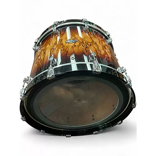 Used TAMA 4 Piece STARCLASSIC BUBINGA/BIRCH MOLTEN BROWN Drum Kit MOLTEN BROWN - musicians--Friend
