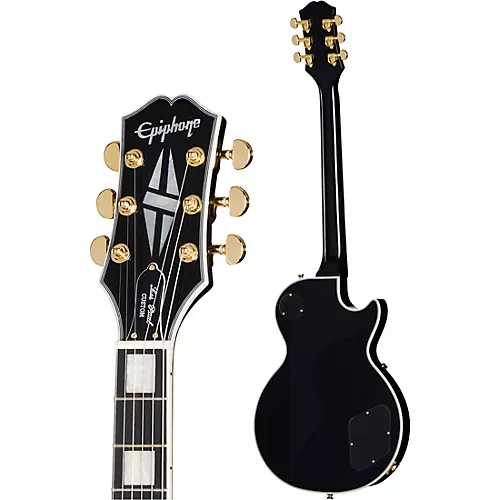 Epiphone Les Paul Custom Left-Handed Electric Guitar Ebony - musicians--Friend